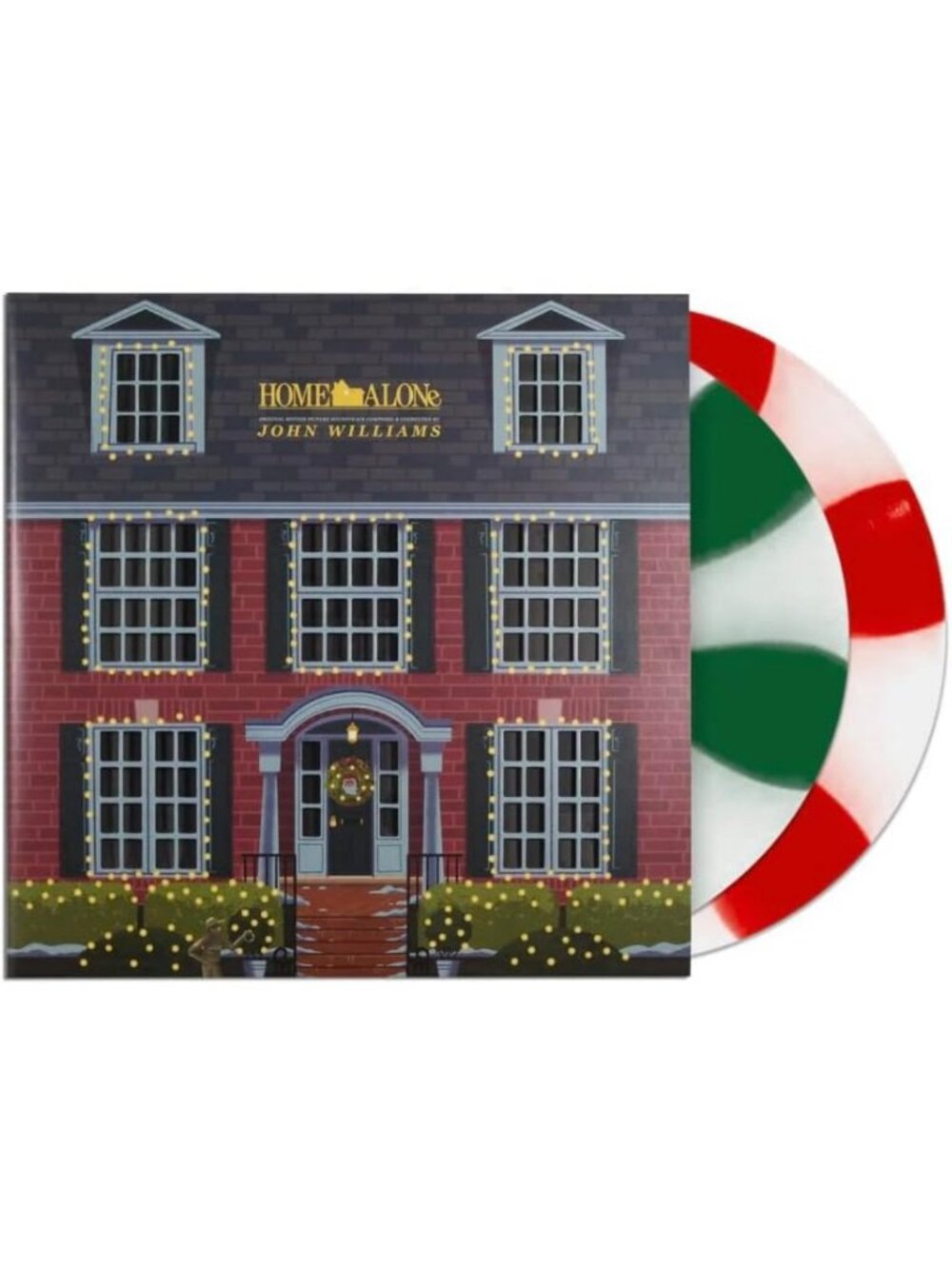 35th Anniversary Home Alone Soundtrack | Christmas Vinyl Records | Green & Red